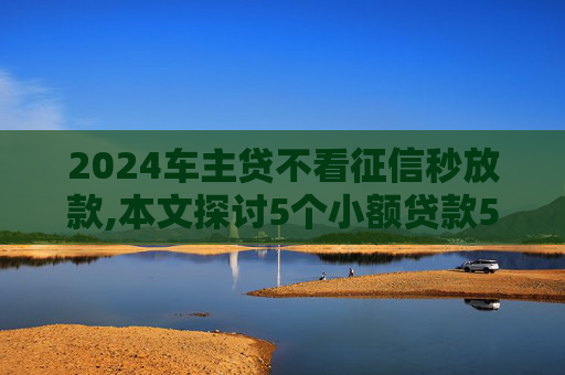 2024车主贷不看征信秒放款,本文探讨5个小额贷款5000急用好下款的口子