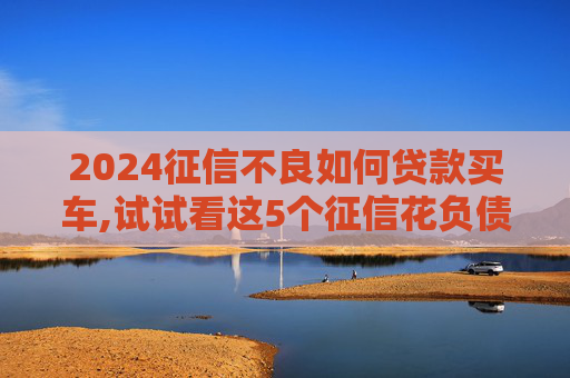2024征信不良如何贷款买车,试试看这5个征信花负债高还能下款的口子