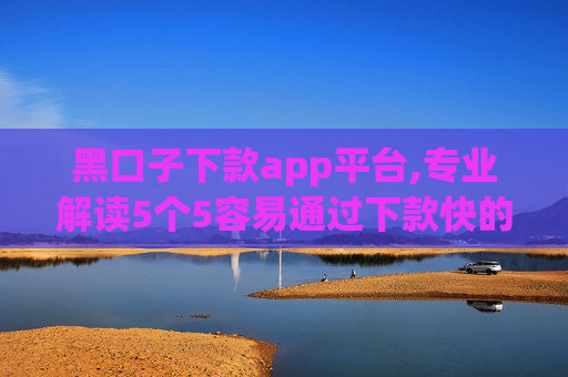 黑口子下款app平台,专业解读5个5容易通过下款快的平台