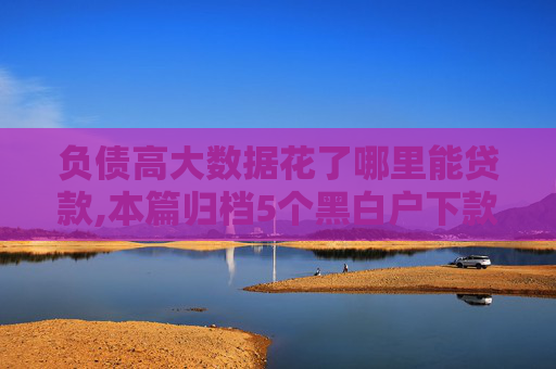 负债高大数据花了哪里能贷款,本篇归档5个黑白户下款的网贷
