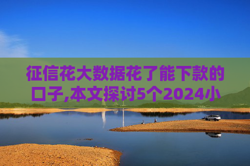 征信花大数据花了能下款的口子,本文探讨5个2024小米贷款查征信吗