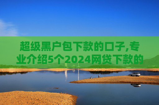超级黑户包下款的口子,专业介绍5个2024网贷下款的口子