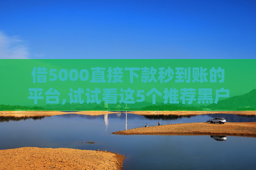 借5000直接下款秒到账的平台,试试看这5个推荐黑户有逾期也能下款的口子