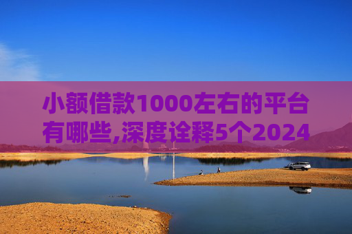 小额借款1000左右的平台有哪些,深度诠释5个2024无视黑户可以下款的