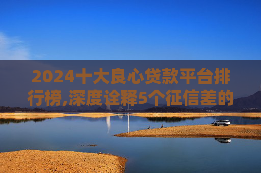 2024十大良心贷款平台排行榜,深度诠释5个征信差的黑户哪里可以借钱