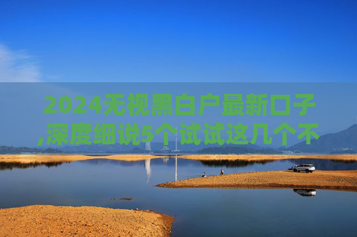 2024无视黑白户最新口子,深度细说5个试试这几个不审核直接放款5000最新口子